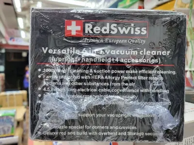 Picture of Red Swiss Vacuum Cleaner