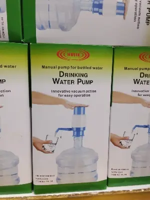 Picture of Manual Water Pump For 19 Liter Cans Large Bottle Water Pump Dispenser - Blue