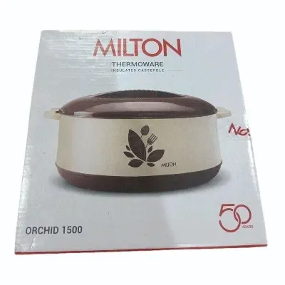 Picture of Brown Plastic Milton Orchid 1500 Thermoware Insulated Casserole - Brown