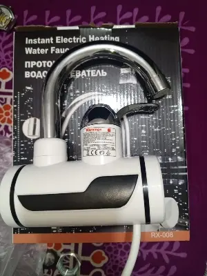 Picture of Instant Electric Heating Water Faucet 2 in 1 MODEL(RX-008-1) as per picture - Multicolor