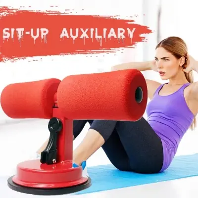 Picture of Strong Suction Women Men Sit Up Exerciser Home Fitness Crunches Arm Waist Abdomen Exercise Equipment - Multicolor