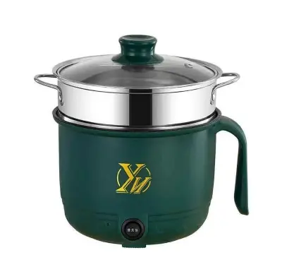 Picture of Multifunctional Electric Rice Cooker Mini Non-stick Cookware Multicooker for Home and Kitchen Appliances liter- Electric Multi 1 - Multicolor