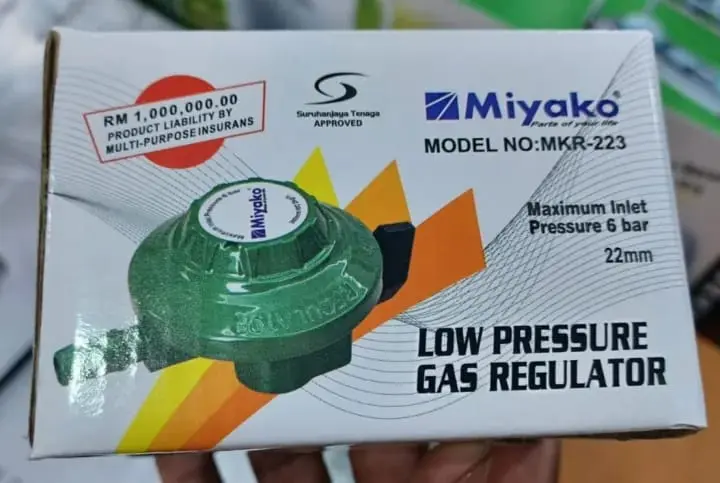 Picture of Miyako 22MM LPG Gas Regulator MKR-223