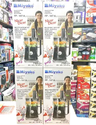 Picture of Miyako Multi Function Salad Cutter/Chopper/Food Prossesor FP-107 A - multi colour
