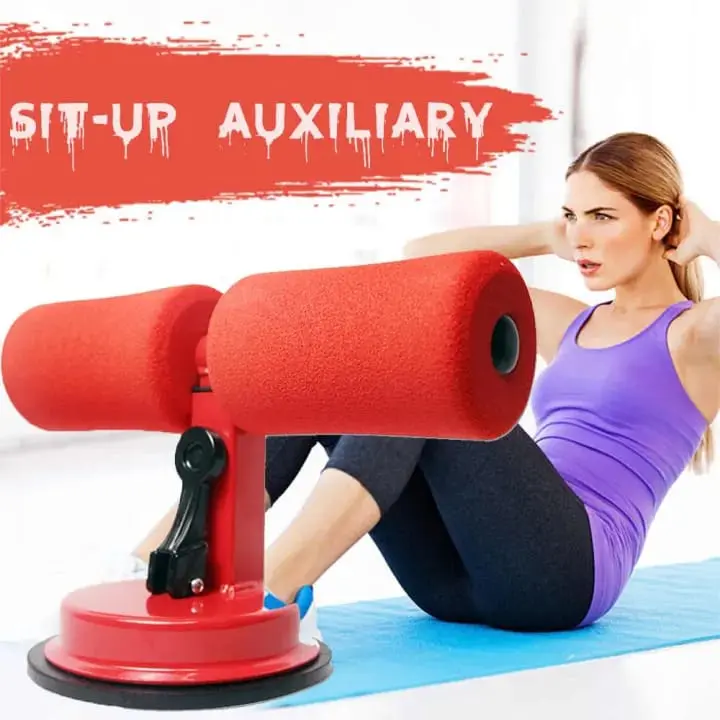 Picture of Strong Suction Women Men Sit Up Exerciser Home Fitness Crunches Arm Waist Abdomen Exercise Equipment - Multicolor