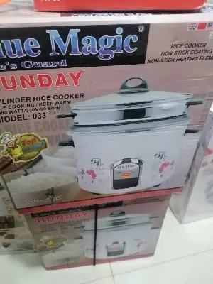 Picture of Blue Magic Sunday Cylinder Rice Cooker 3.2 - Multicolor