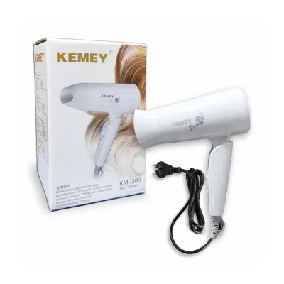 Picture of Kemey KM 368 হেয়ার ড্রায়ার ... - White