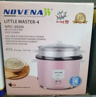 Picture of NOVENA LITTLE MASTER RICE COOKER, MULTI COOKER 2 POT - Multicolor