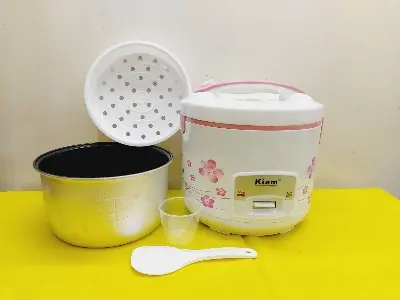 Picture of Kiam 1.8 Liter 3 IN 1 Automatic Rice Cooker. Joint Body, Electric Multi Cooker Frying Pan Grill Pot Rice Cooker Multicooker. K202:P700 - Multicolor