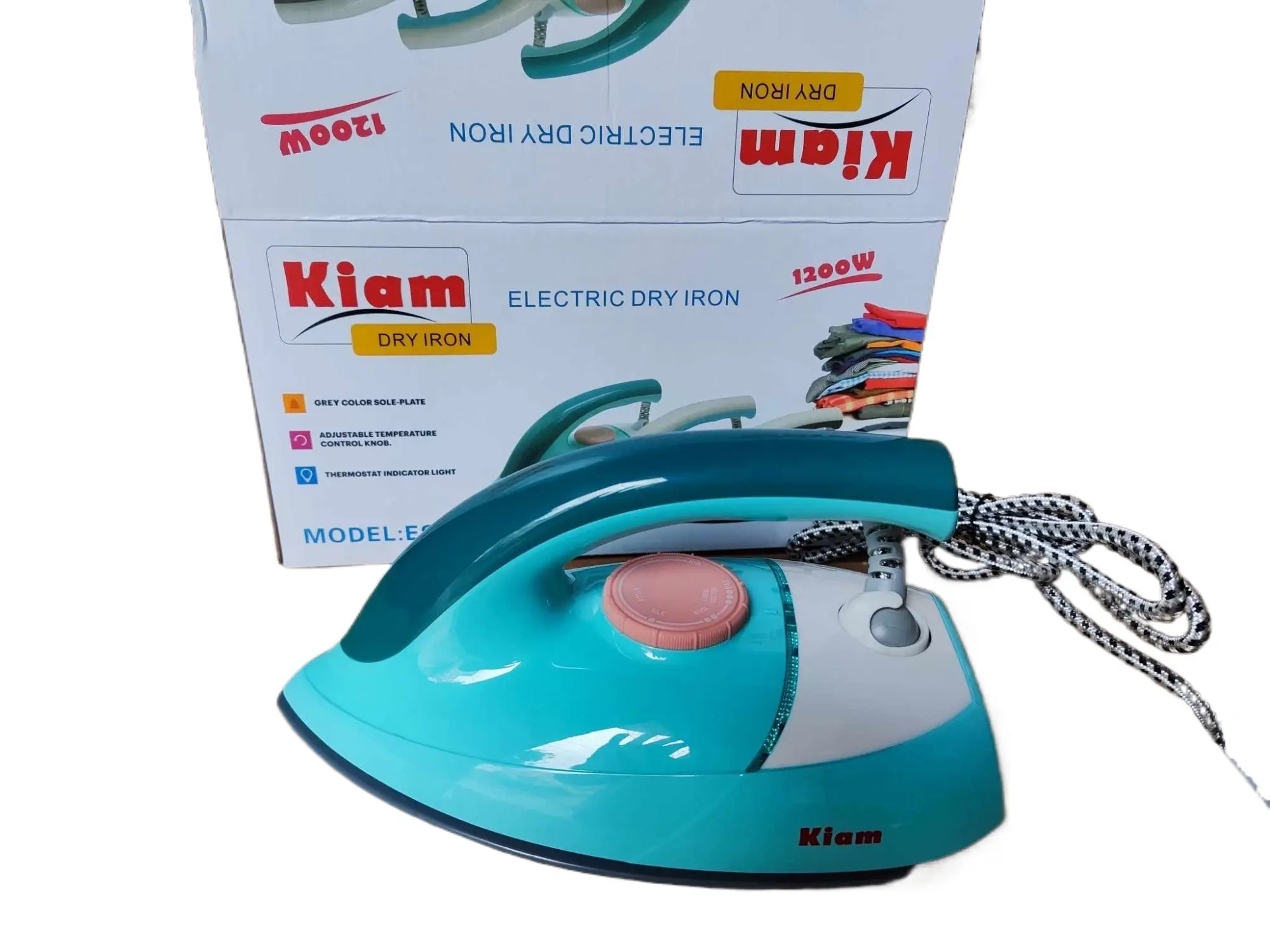 Picture of Kiam Electric Dry Iron ES-525 - Multicolor