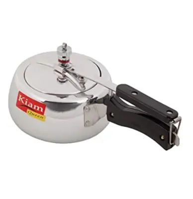 Picture of Kiam Queen Pressure Cooker-(White) IB 2.5Ltr - Multicolor