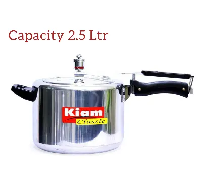 Picture of Kiam Classic Pressure Cooker 2.5Ltr - Silver - Multicolor