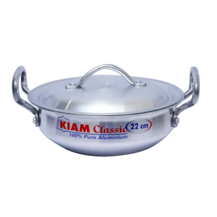 Picture of Kiam Wok pan 22 cm - Silver