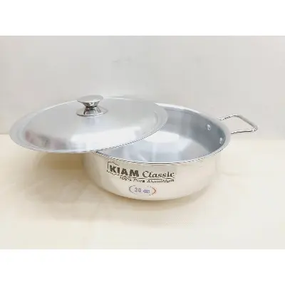 Picture of Kiam Wok pan 30 cm - Silver
