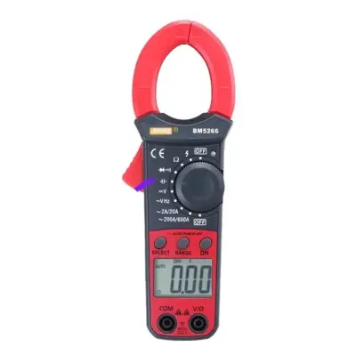 Picture of Digital Clamp Meter BM5266 Multimeter AC Volt( BRICK RED)
