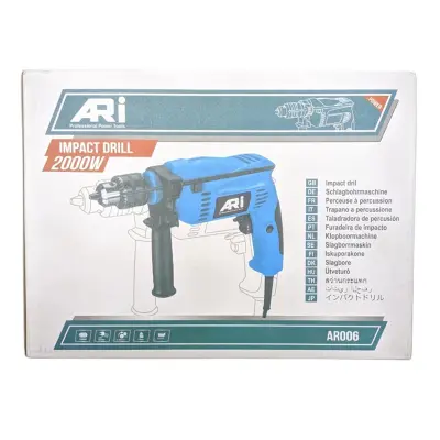 Picture of ARI 2000W 13mm Drill with Hammer & Drill System( Blue)