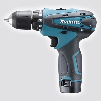 Picture of Makita 12 volt 25 Pieces cardless Drillset With 2X battery