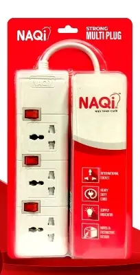 Picture of Naqi 802 Multi Plug with 15 fit Cable - White