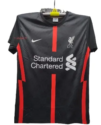 Picture of Liverpool Football Jersey- Black - Black