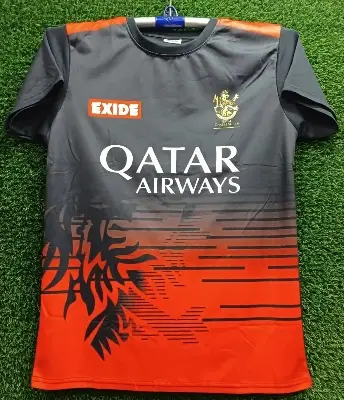 Picture of IPL Royal Challengers Bangalore Jersey- 2023 - Black
