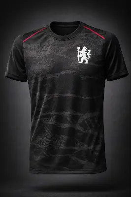 Picture of Chelsea Third Stadium Shirt 2024-25 - Chelsea Third Stadium Jersey 2024-25 - Chelsea Third Stadium Kit 2024-25 - Black