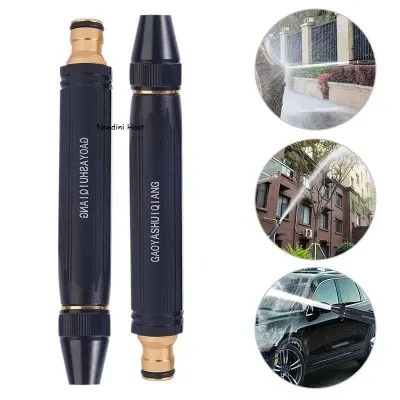 Picture of Upgrade Car Washing Water Gun Nozzle Car Wash Pipe Adjustable Water Gun Garden Watering Flowers and Vegetables Spraying Head-1Pcs