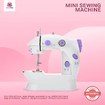 Picture of Top-Tier Option - Mini sewing machine-dual speed portable mini electrical paddle - Highly Durable - Effortless Usage