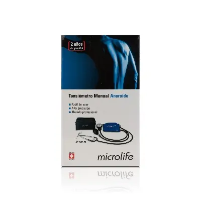 Picture of Swiss Micro Life Manual Blood Pressure Measurement Device with 2 Years Warranty, Stethoscope Included 