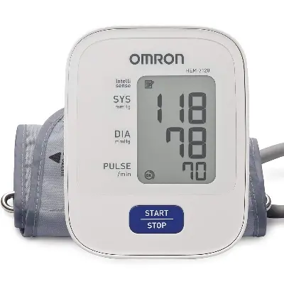 Picture of OMRON - HEM 7120 - Upper Arm Automatic Blood Pressure Machine Basic  5 Year Brand Warranty by Omron - Honestime 