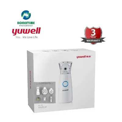 Picture of yuwell M102 Portable Steam Atomized Mesh Nebulizer | 3 Years full Replacement warranty by Honestime 