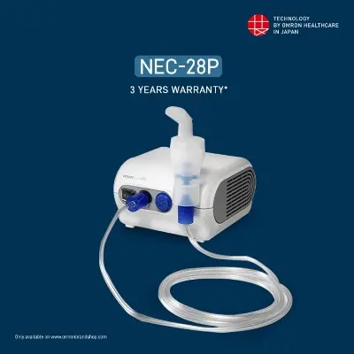 Picture of Japanese Technology OMRON Comp AIR (NE-C28) Compressor Nebulizer | 3 Year full warranty by Omron 
