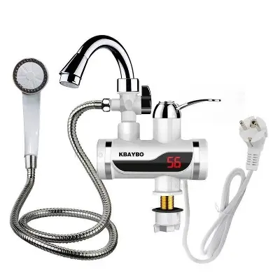Picture of Electric Hot Water Tap with Shower Head