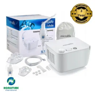 Picture of Swiss Microlife NEB 200 Nebulizer Compressor Type Super Strong by Honestime with 3 Year Replacement Warranty 