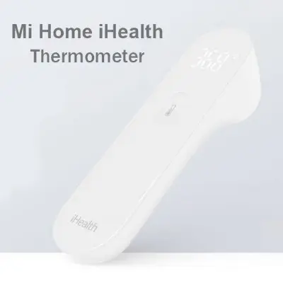 Picture of iHealth LED Non Contact Digital Infrared Forehead Thermometer, Body Thermometer for Baby Kids Adults Elders by Xiaomi (White,Face)