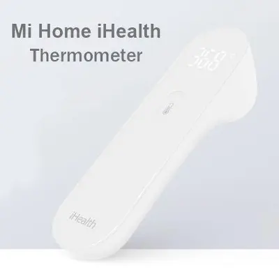 Picture of iHealth LED Non Contact Digital Infrared Forehead Thermometer, Body Thermometer for Baby Kids Adults Elders by Xiaomi (White,Face)