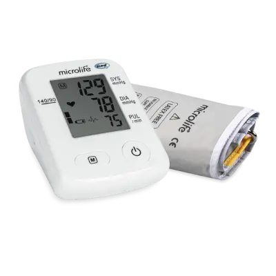 Picture of Honestime Presents Swiss Brand Microlife BP A2 Classic Upper arm Blood Pressure Machine with 5 Years Brand warranty By Honestime (White)