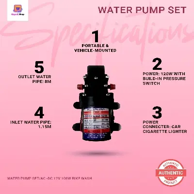 Picture of Water Pump Set/AC -DC 12V 100W  Bike Wash