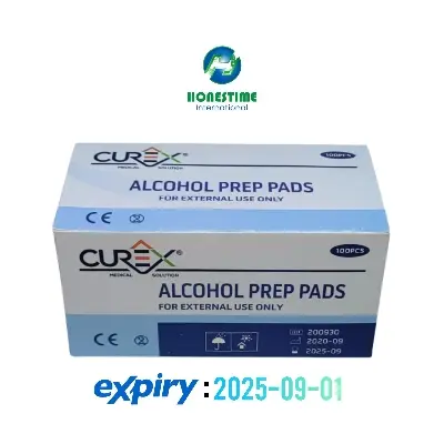 Picture of [111Tk Deal] Curex Alcohol Pad | Disinfectant Wipes 100 Pcs (White)