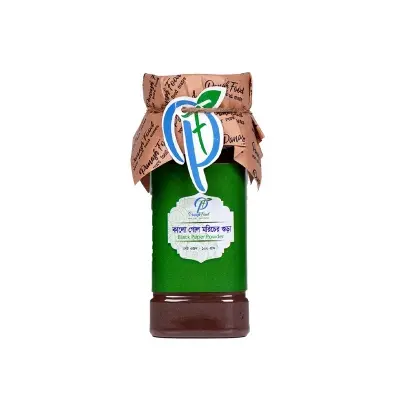 Picture of Black Pepper Powder (Kalo Gol Moricher Gura) 100gm