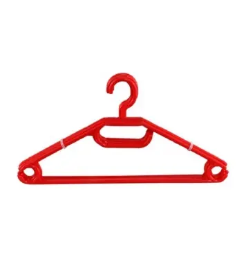 Buy RFL Polypropylene Modern Shirt Hanger 6 Pcs Set - Red Online at Best Price	