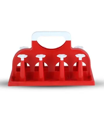 Buy Sunflower Glass Stand - Red Online at Best Price