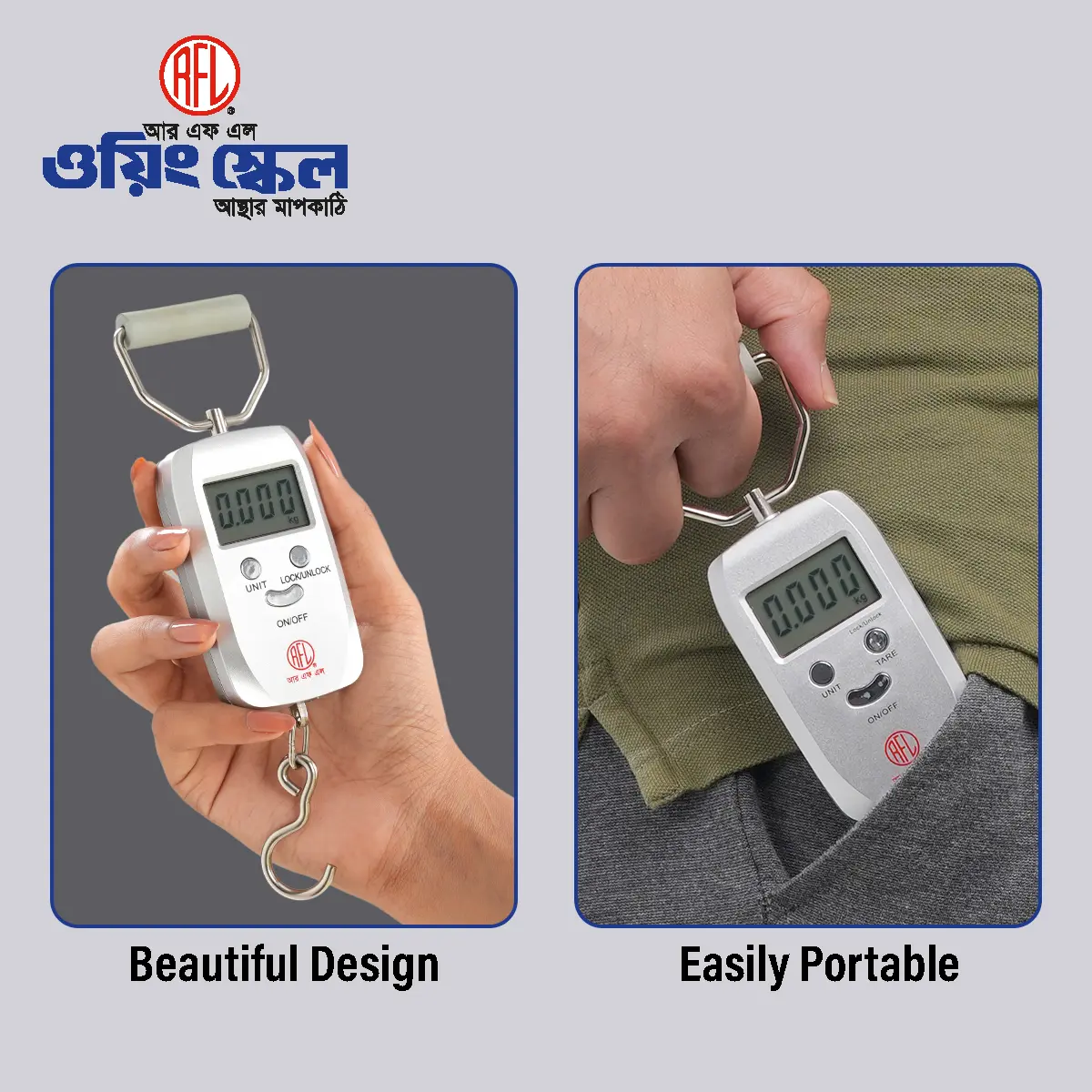 Picture of RFL Portable Smile Hanging Scale 50 KG