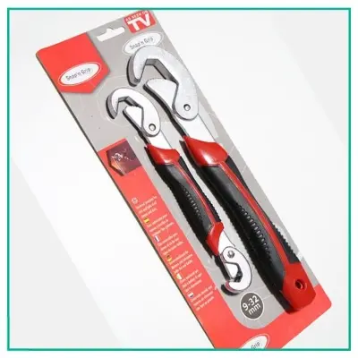 Picture of Snap n Grip Steel Adjustable Universal Wrench - Red
