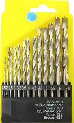 Picture of 13PCS HSS DRILL BIT SET WISER BRAND - Red