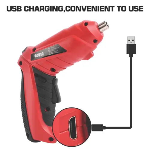 Picture of Cordless screwdriver drill machine 4.2volt 48pcs - White