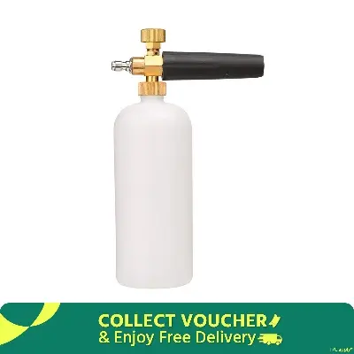 Picture of Snow Foam Lance Soap Bottle Sprayer For Pressure Washer Gun Jet Car Wash Household Clean Home Cleaning Household Cleaning - White