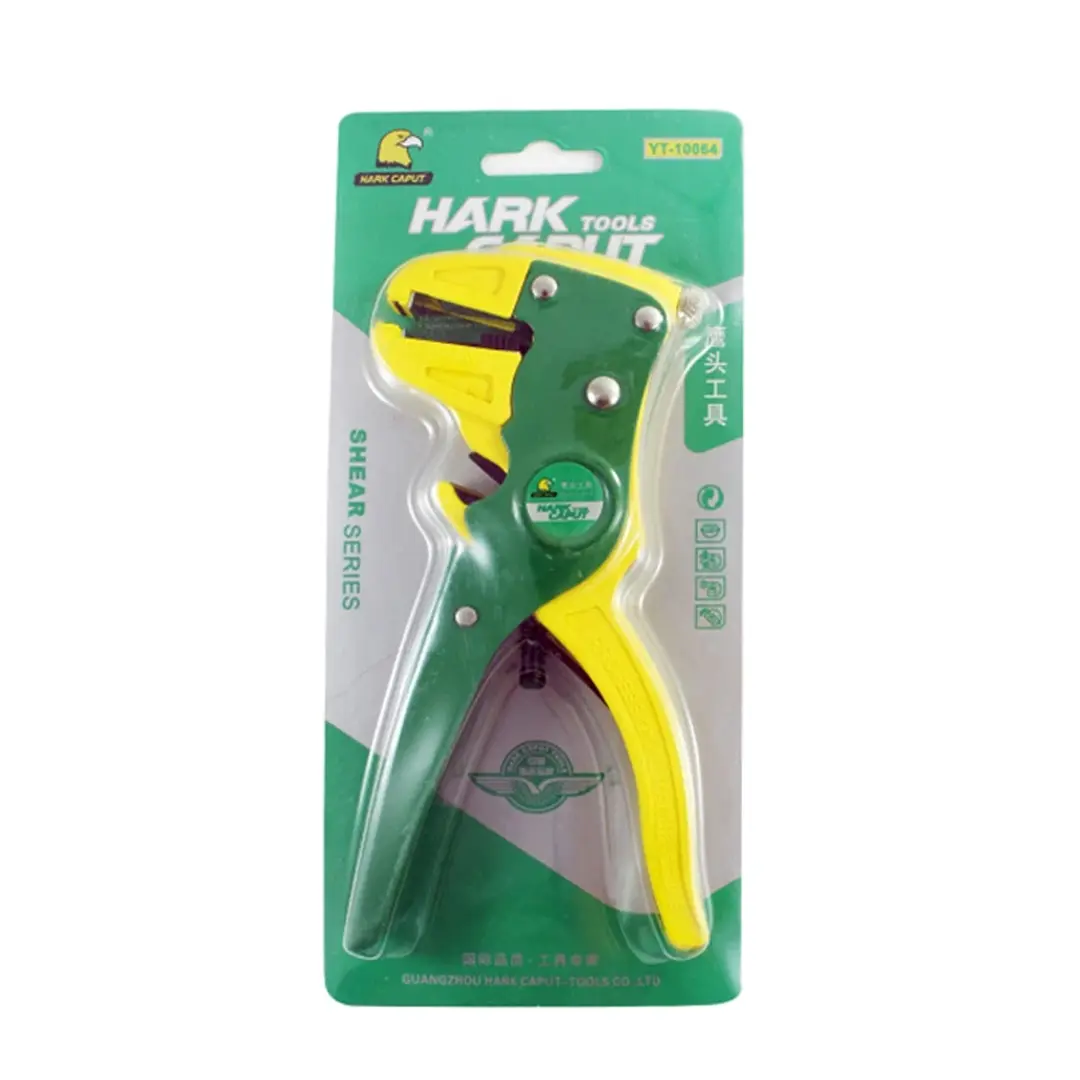 Picture of 7"/175mm Wire Stripper Automatic Stripping Wire Cutter Crimper For Household Multitool Electrician Tools - Green