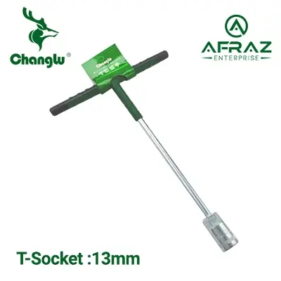 Picture of Plastic T - Handle Socket Wrench 13mm - White