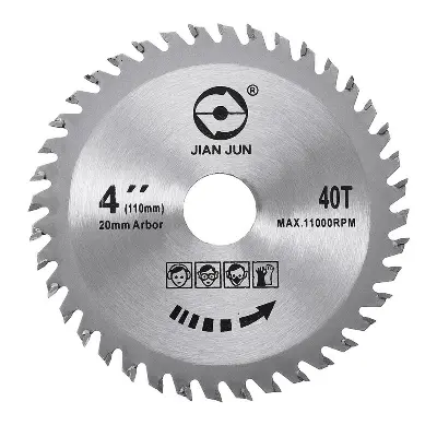 Picture of T.C.T Wood Cutter Saw Blade 4 Inch (100MM) - White
