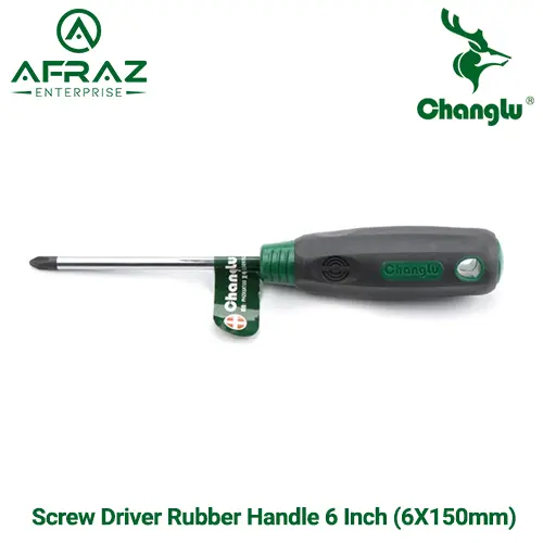 Picture of Screw Driver Color Bar Handle Star Type 6 Inch (6 -150 mm) - Green